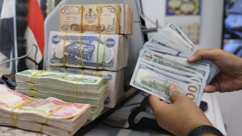 انخفاض طفيف للدولار في بغداد واستقرارها في بورصات كوردستان